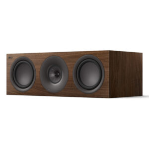 KEF Q6 Meta 3-Way LCR Center Channel Speaker (Walnut)