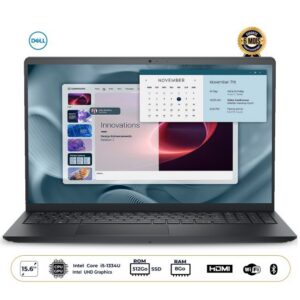 Ordinateur portable - Dell - Pro 15 Essential PV15250 - Écran 15.6" FHD - Intel Core i5-1334U - 8Go RAM - 512Go SSD - Intel UHD Graphics - Clavier AZERTY - Ubuntu - Garantie 6 mois