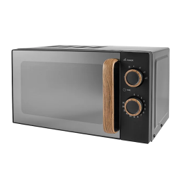 George Home SMON001B3G Manual Microwave Oven 17L 6 Power Levels Black