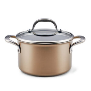 Anolon | Ascend 4-Quart Hard Anodized Nonstick Saucepot with Lid