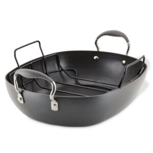 Anolon | Advanced 16-Inch x 13-Inch Hard Anodized Nonstick Roaster with Rack
