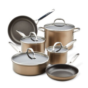 Anolon | 10-Piece Hard Anodized Nonstick Cookware Set