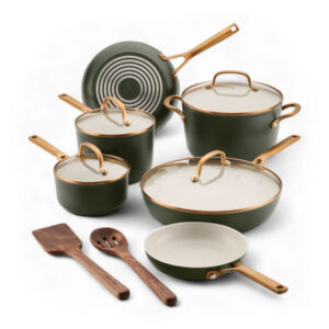 KitchenAid | Design Series Evergreen 12-Piece Cookware Set