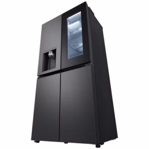 LG 508L Quad Door Fridge Freezer with Ice & Water Dispenser – Matte BlackGF-L500MBL