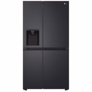 LG 635 Litre Side By Side Fridge – Matte BlackGS-L600MBL