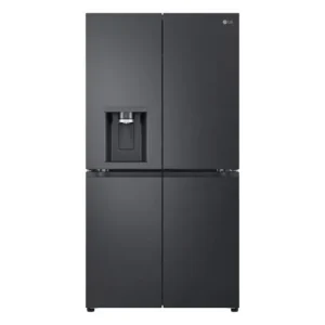 LG 637L Quad Door Fridge Freezer with Water Dispenser – Dark Stainless SteelGF-L700MBL