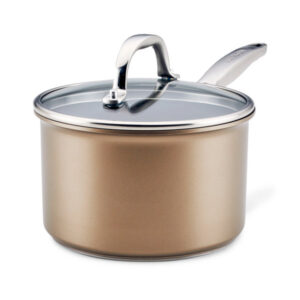 Anolon | Ascend 3-Quart Hard Anodized Nonstick Saucepan with Lid