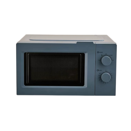 George Home GHMON0171G4W Compact Manual Microwave Oven 17L 700W Slate Blue