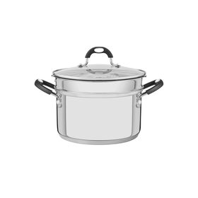 Tramontina Solar Silicone stainless steel cookware set, 2 pc set