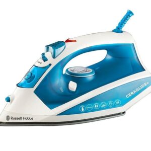 Russell Hobbs Ceraglide+ Steam and Spray Clothes Iron 2000W Ceramic