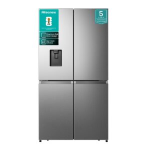 Hisense 579L Side by Side Fridge with Premium Flat Door Design& Triple Zone