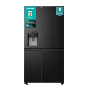 Hisense 601L No Frost Side by Side Fridge Freezer with Water &Ice Dispenser